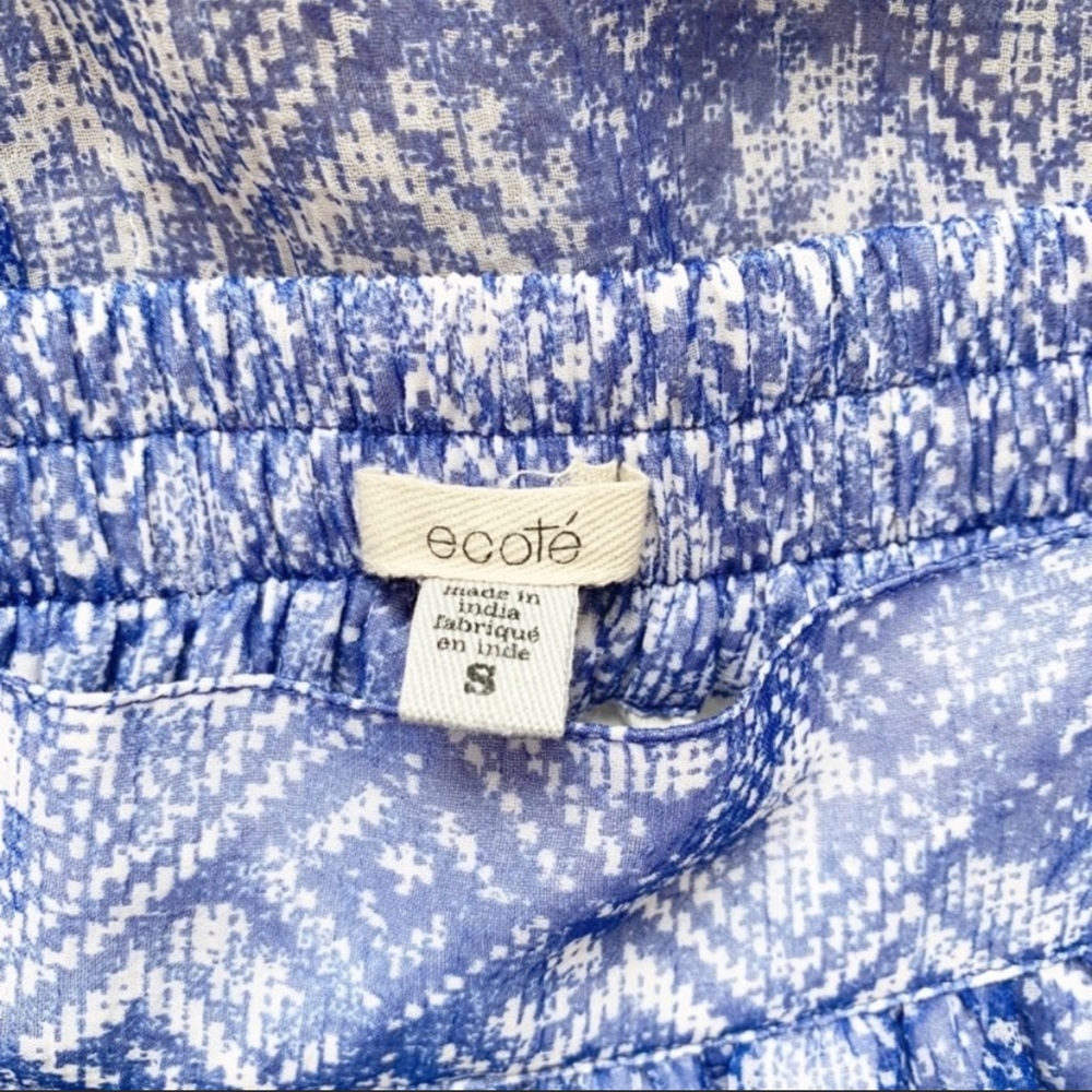 Ecotè High Low Chiffon Skirt | Size S - Picture 7 of 8